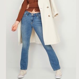 Old Navy Mid-Rise Kicker Boot-Cut Jeans